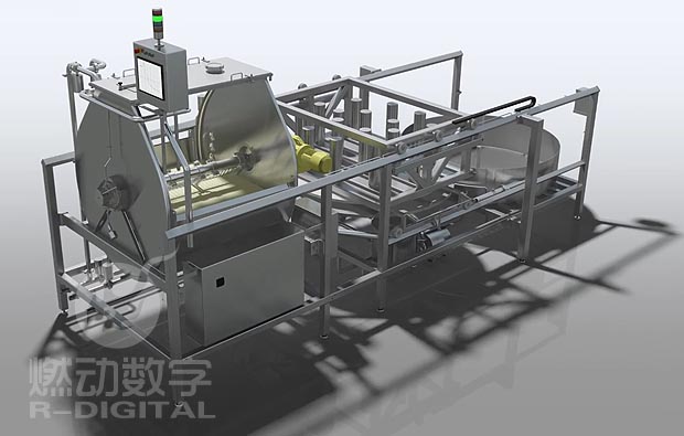 食品加工机械三维演示动画