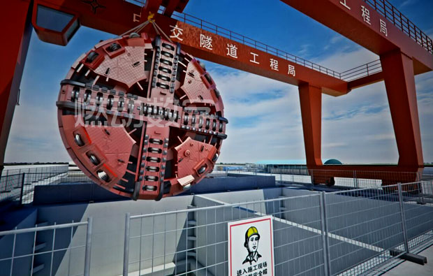 宁高城际轨道土压平衡盾构施工项目汇报三维动画演示